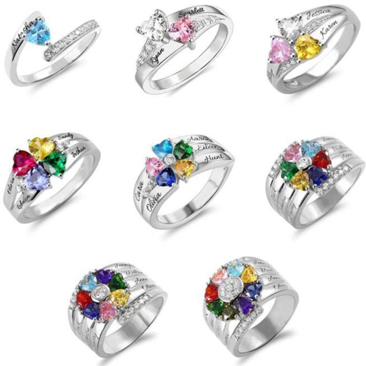 Bague Soleils multicolore - Bagues/Bagues colorées - Olympe bijoux Bague Soleils multicolore - Bagues/Bagues colorées - Olympe bijoux