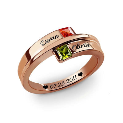 Ma Bague Favorite N°13 - Plaqué Or Rose / 52