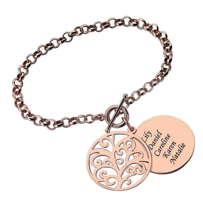 Mon Bracelet Favori N°1 - Plaqué Or Rose / 14Cm