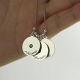 Mon Collier Favori N°42 - Argent / 40Cm / 1 Disque